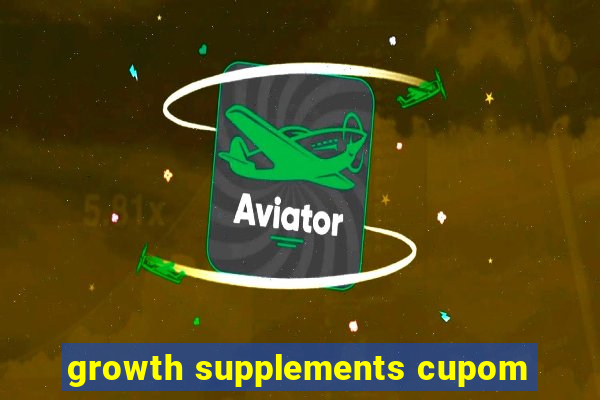 growth supplements cupom